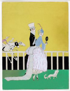 Aux Courses, Couverture de Vanity Fair, août 1916